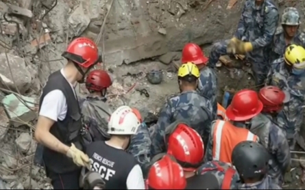 Teen in Nepal pulled alive from rubble after five days